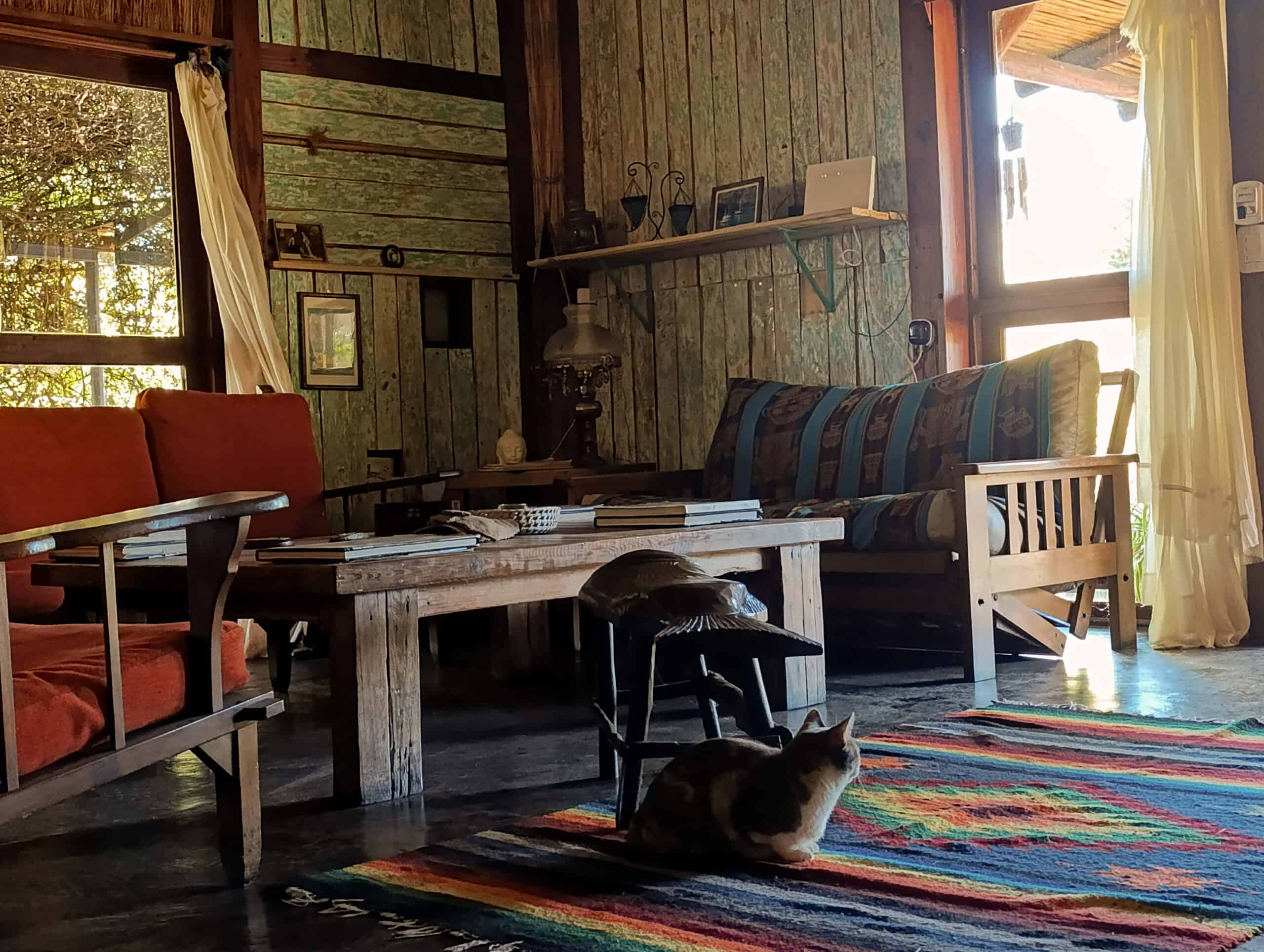 Interior de la casa